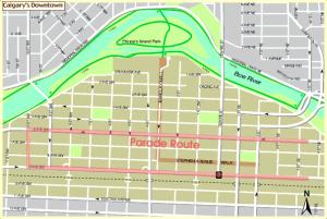 Parade Map